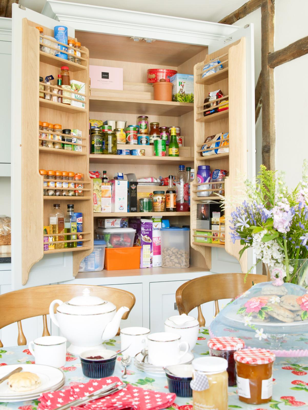 Handmade Larders and Pantries in Essex Simon’s Kitchens Ltd